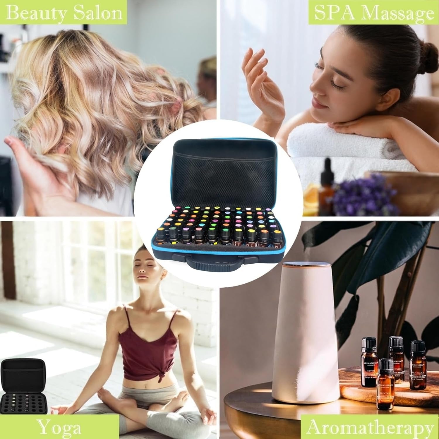 Luvoe™ OilVault — Essential Oil Storage & Travel Case