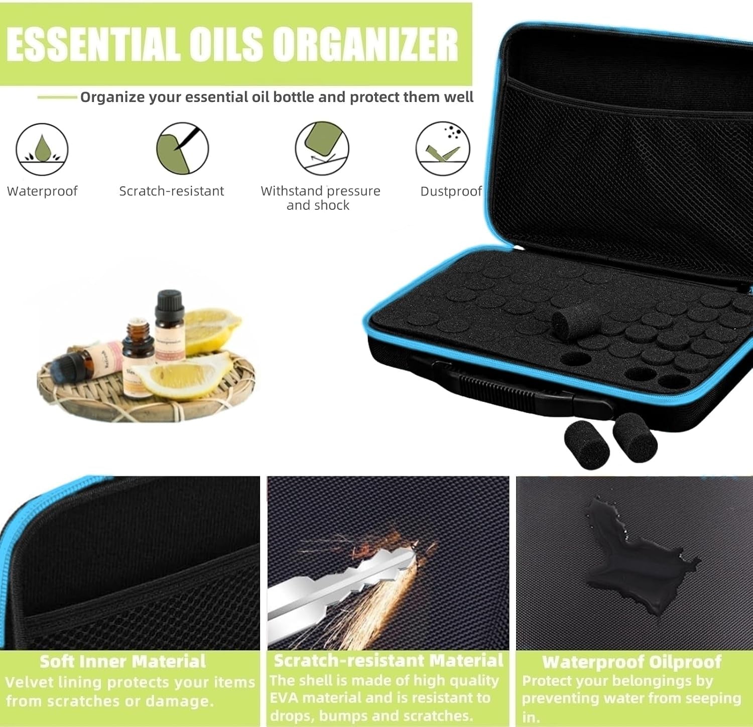 Luvoe™ OilVault — Essential Oil Storage & Travel Case