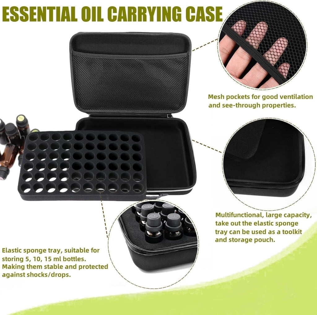Luvoe™ OilVault — Essential Oil Storage & Travel Case