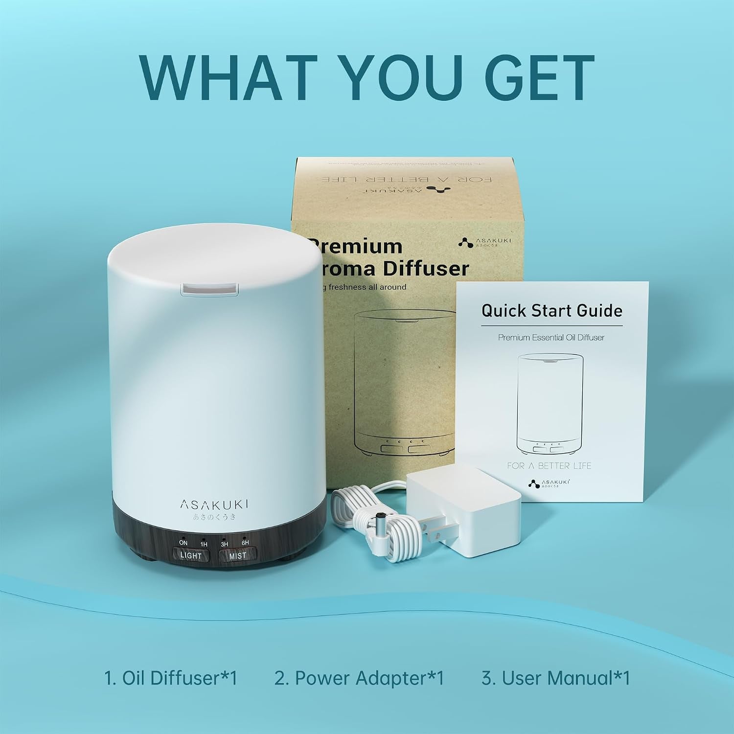 Essential Oil Diffuser for Home 300 Ml Humidifier